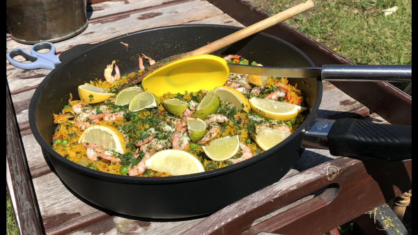 Gastrolux traktörpanna med handtag