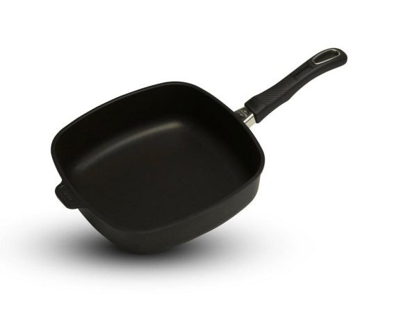 Gastrolux traktörpanna 4-kantig med handtag